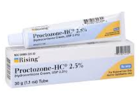 Proctozone-HC (hydrocortisone Cream) 2.5%, 1.1 oz/30 gm Rising Pharmaceuticals (RX) - Image 2