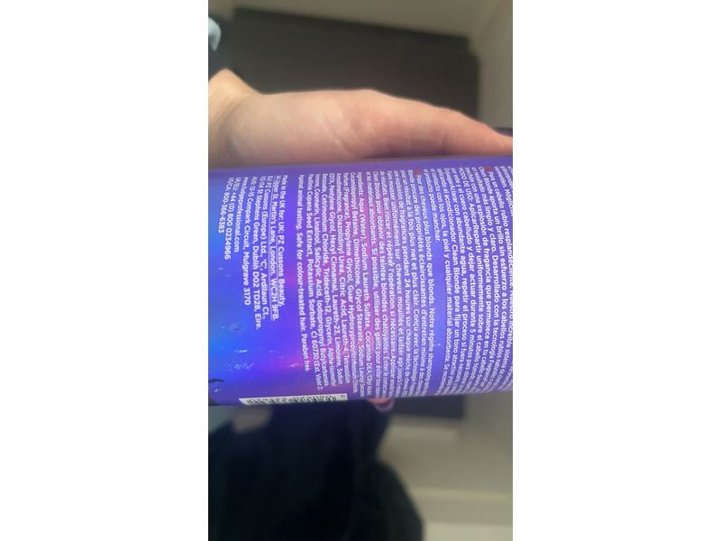 Fudge Clean Blonde Toning Shampoo, Violet, 33.8 fl oz/1000 mL