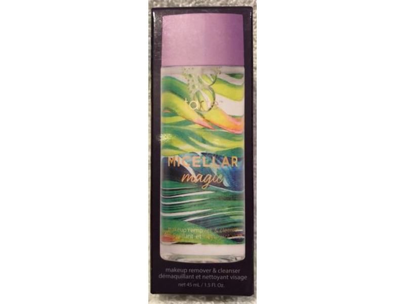 Tarte Cosmetics Micellar Magic Makeup Remover & Cleanser, 1.5 fl oz/45 mL