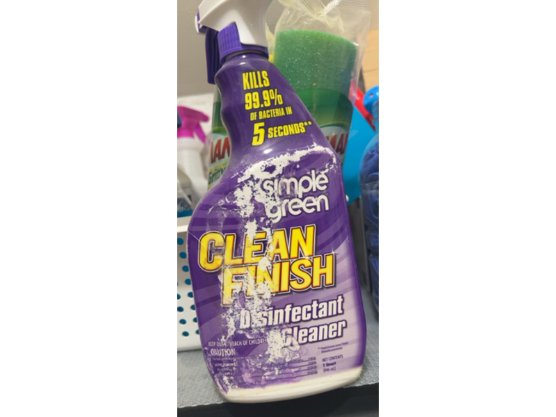 Simple Green Clean Finish Disinfection Cleaner Spray, 946 mL