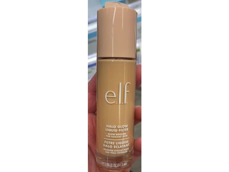 E.l.f Cosmetics Halo Glow Liquid Filter, 3 Light Medium, 1.06 fl oz/31.5 mL