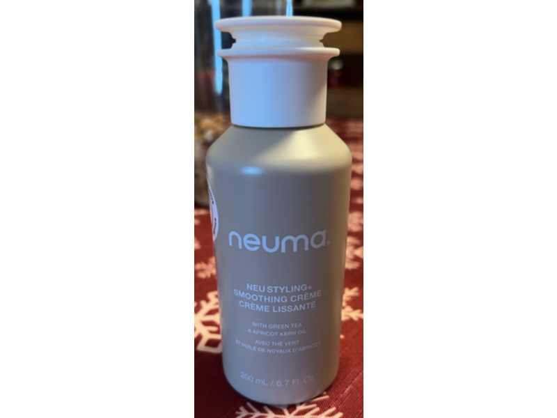 Neuma Neu Styling Smoothing Creme, Green Tea + Apricot Kern Oil, 6.7 fl oz/200 mL