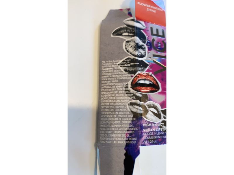 URBAN DECAY Vice Hydrating Lipstick -Flower District, 0.11 Oz