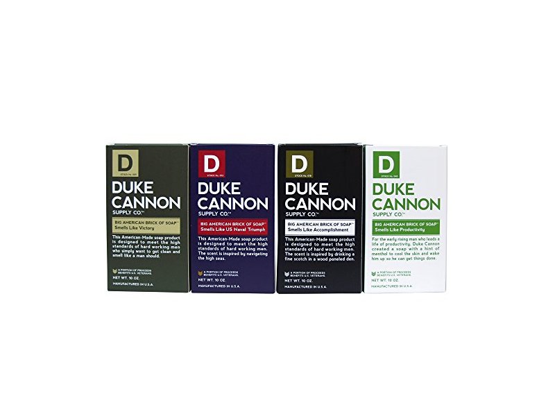 Duke Cannon Supple Co. Men's Bar Soap, 10 oz