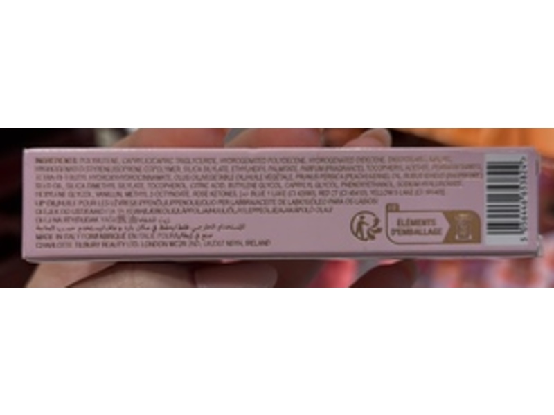 Charlotte Tilbury Unreal Lips Nector Oil, Juicylicious Pink Watermelon, 0.47 fl oz/14 mL