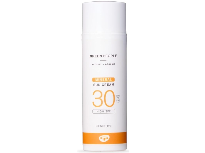 Green People Mineral Sun Cream, High SPF 30, 1.6 fl oz/50 mL