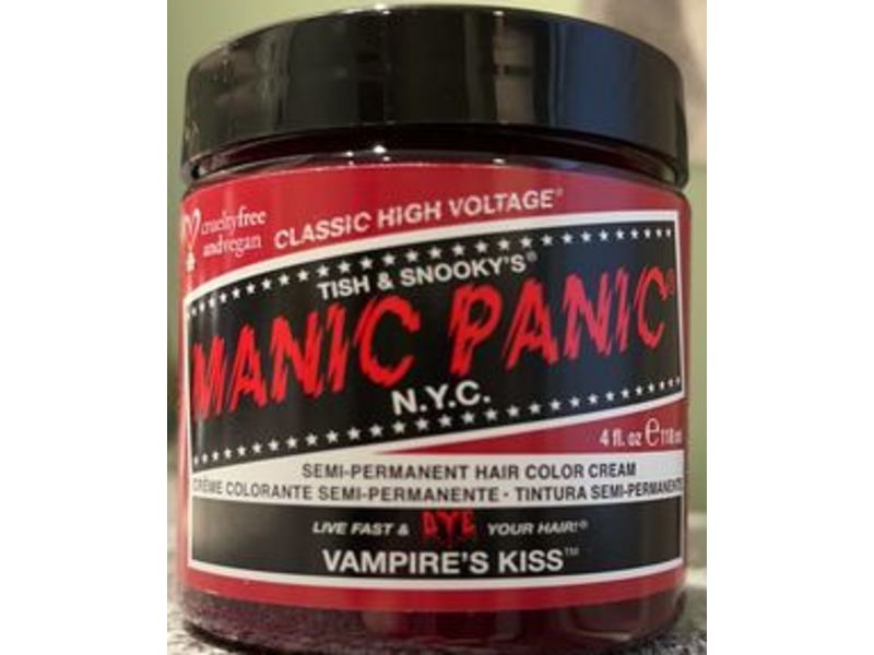 Manic Panic Vampires Kiss Hair Dye Classic, 4 fl oz