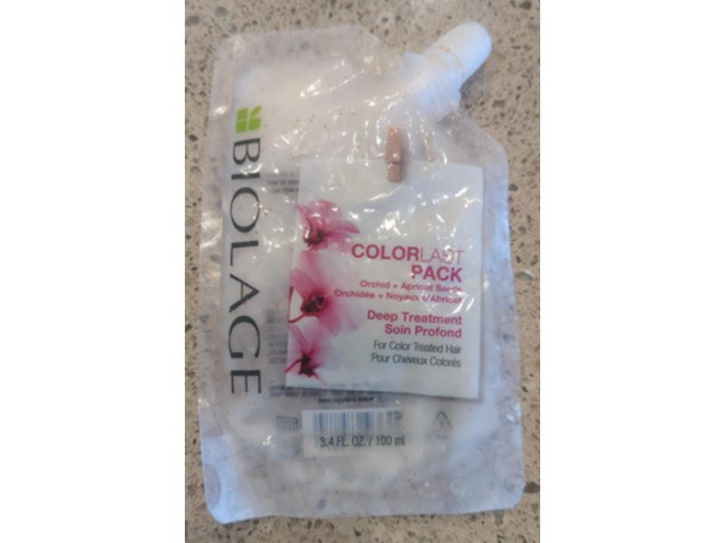 Biolage Color Last Deep Treatment, Orchid + Apricot Seeds, 3.4 fl oz/100 mL