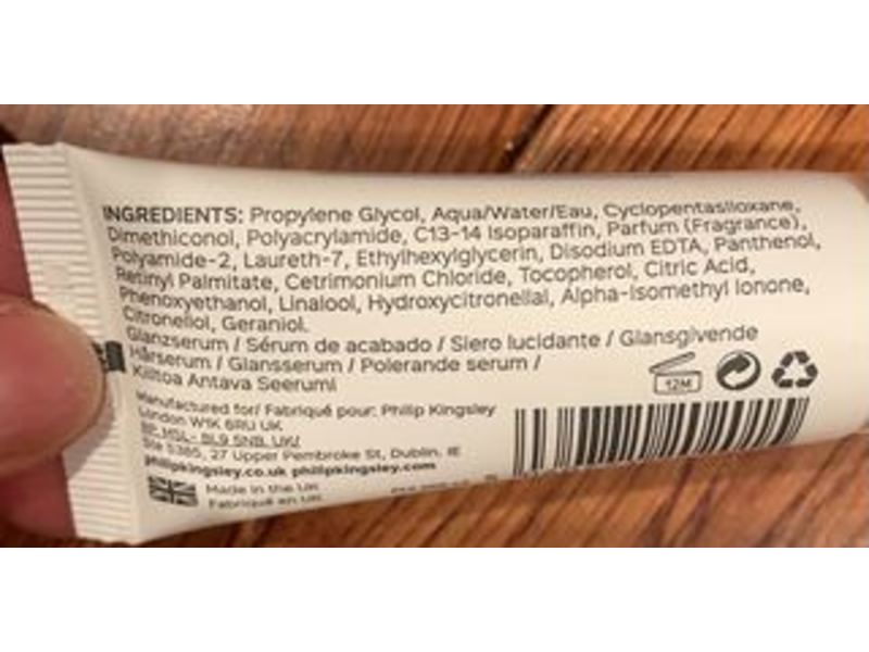 Philip Kingsley Styling Polishing Serum, Finishing Touch, 0.67 fl oz/20 mL