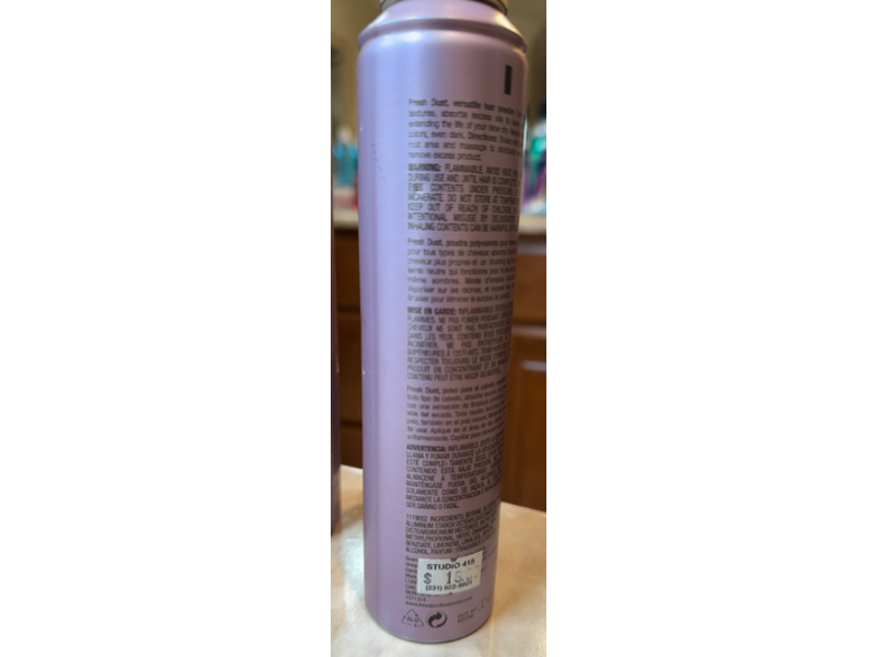 L'Oreal Professionnel Paris Texture Expert Fresh Dust Dry Shampoo, 3.4 oz/96 g