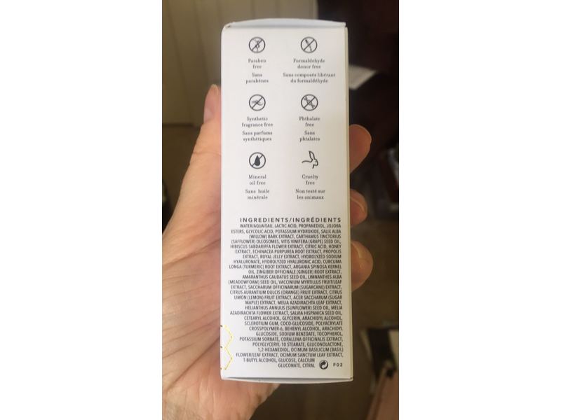 Farmacy Honeymoon Glow Aha Hydrating Night Serum, 1 fl oz/30 mL