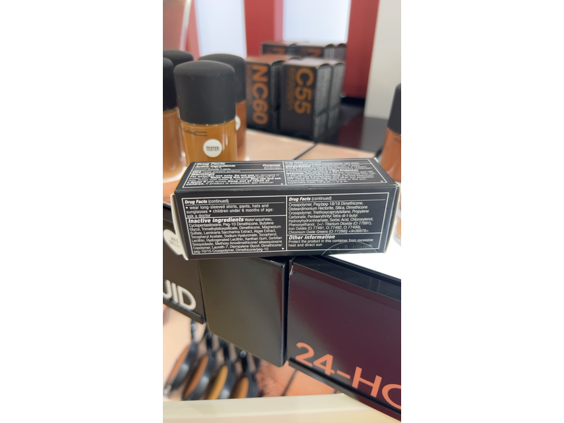 MAC Studio Fix Fluid Foundation SPF 15, NC37, 1.0 fl oz/30 mL