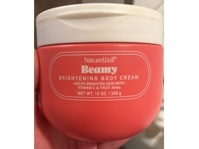 NatureWell Brightening Body Cream, Beamy, 12 oz/340 g