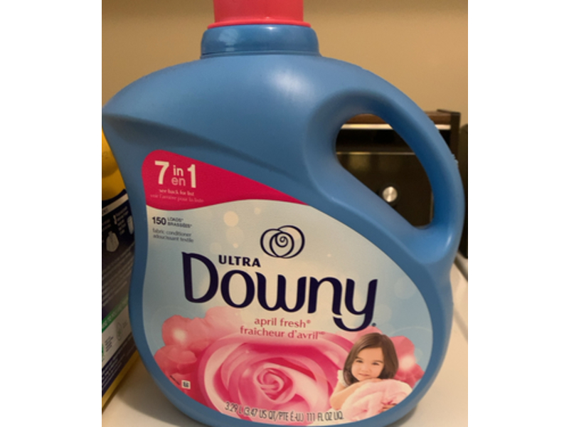 Downy Ultra Laundry Liquid Fabric Softener, April Fresh,150 Loads, 111 fl oz
