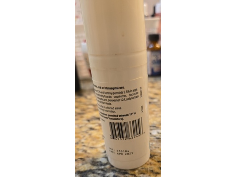 Adapalene and Benzoyl Peroxide Topical Gel 0.3%/2.5%, 45 g