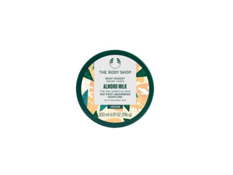 The Body Shop Body Yogurt, Almond Milk , 6.91 oz/196 g