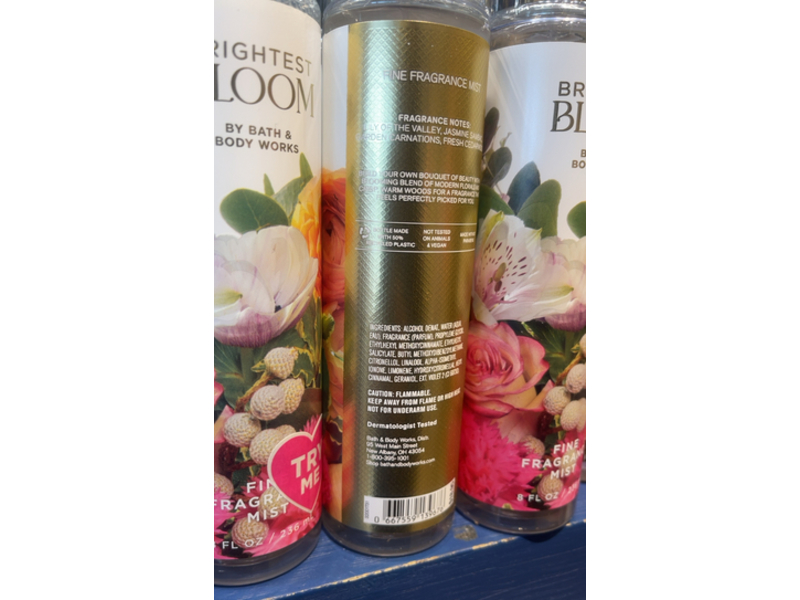 Brightest Bloom By Bath & Body Works Fine Fragrance Mist, 8 fl oz/236 mL