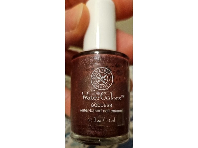 Honeybee Gardens Water-Based Nail Enamel, Goddess, 0.5 fl oz/14 mL