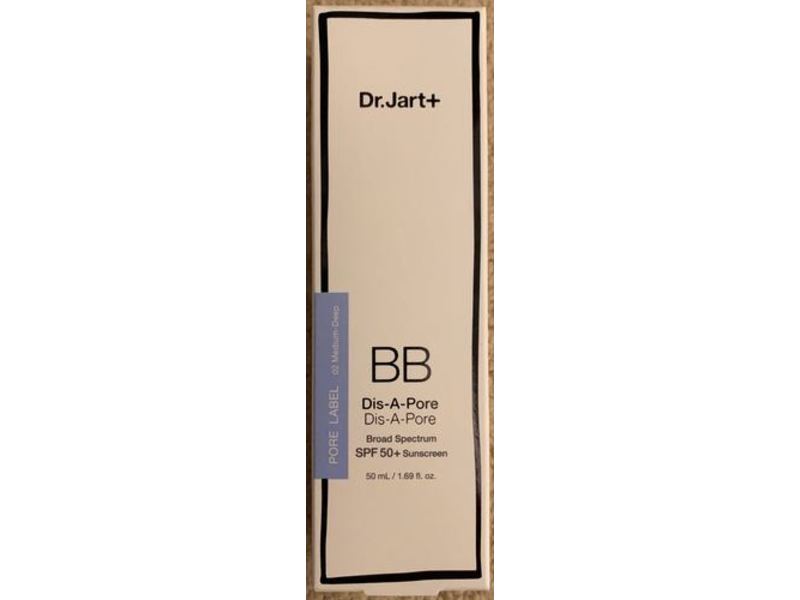 Dr. Jart+ BB Dis-A-Pore Sunscreen, SPF 50+, 1.69 fl oz/50 mL