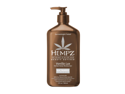 Hempz Vanilla Lux Body Moisturizer, 17 fl oz/500 mL
