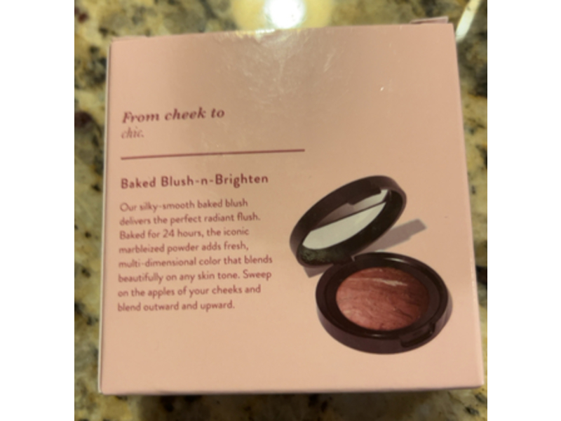 Laura Geller Baked Blush-N-Brighten Marbleized Blush, Down To Earth, 0.16 oz/4.5 g