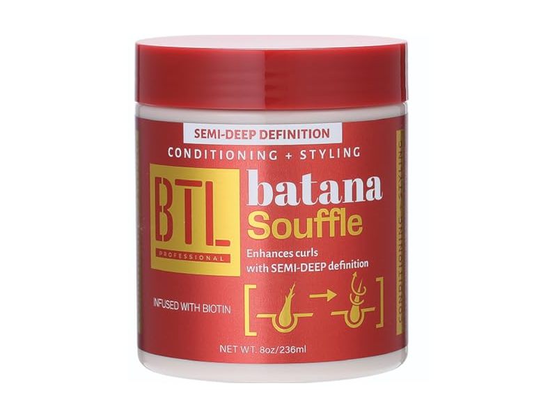 BTL Professional Souffle Hair Cream, Batana, Semi-Deep Definition, 8 oz/236 mL