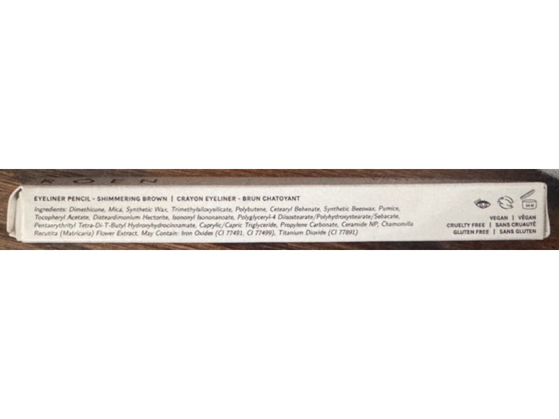 Roen Eyeline Define Eyeliner Pencil, Shimmering Brown, 0.042 oz/1.20 g