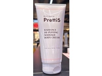 Botanic Pretti5 Radiance De-Puffing Massage Body Cream, 6.35 oz/180 g - Image 3