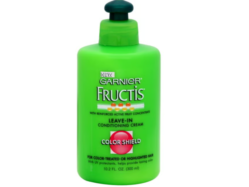 Garnier Color Shield Leave-In Conditioning Cream, Fructis, 10.2 fl oz/300 mL