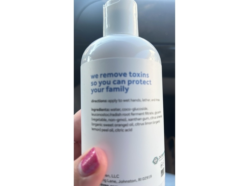 Purehaven Body Moisturizing Hand Soap, Sweet Orange Lemon, 8 oz/227 g