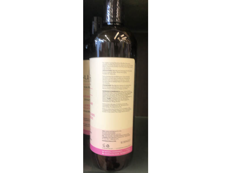 Sukin Sensitive Micellar Shampoo, 16.9 fl oz/500 mL