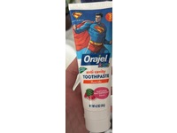 Orajel Kids Anti-Cavity Toothpaste, Watermelon, 4.2 fl oz/119 g - thumbnail 2