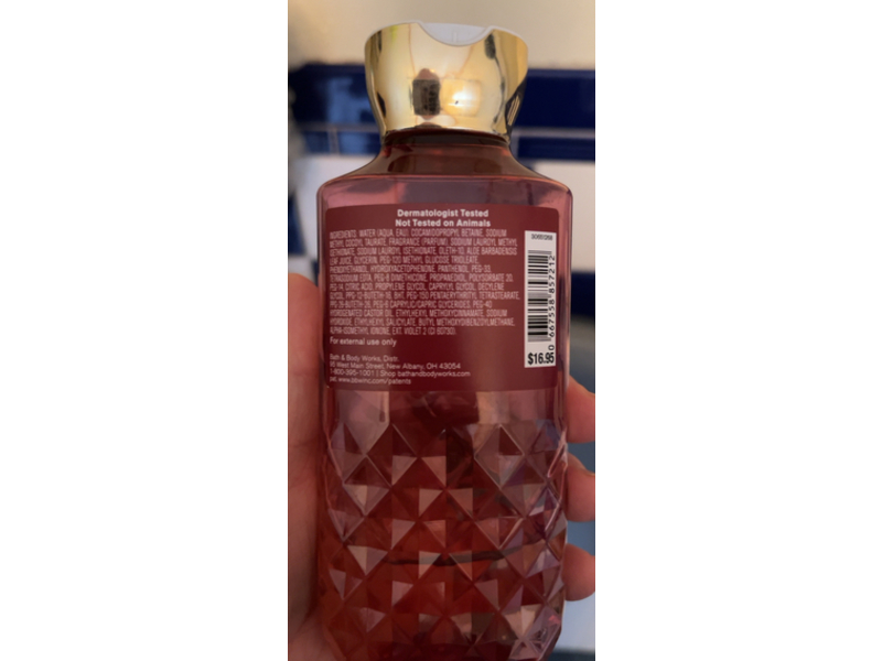 Bath & Body Works Body Wash, Forever Red, 10 fl oz/295 mL