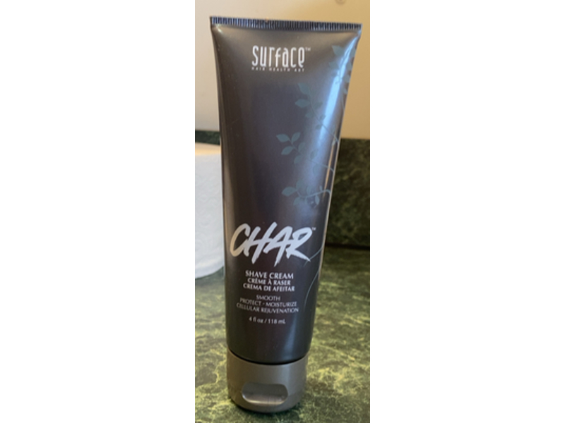 Surface Hair Char Shave Cream, 4 fl oz/118 mL