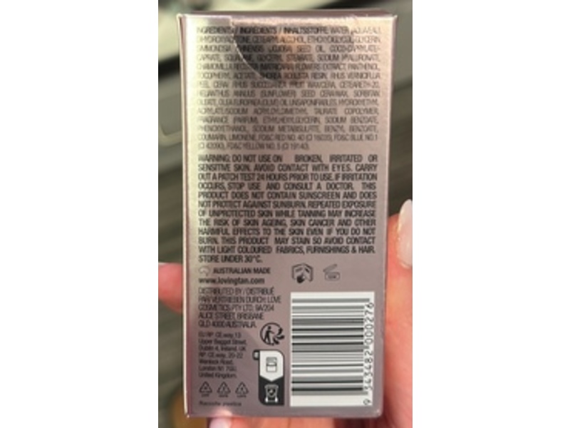 Loving Tan 2 Hr Express Face Tanning Serum, Medium, 1 fl oz/30 mL