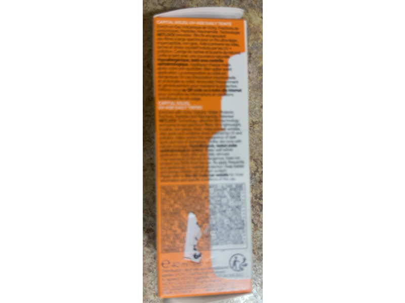 Vichy Capital Soleil UV-Age Daily Anti-Photo Ageing Water Fluid Tinted, SPF 50, 40 mL