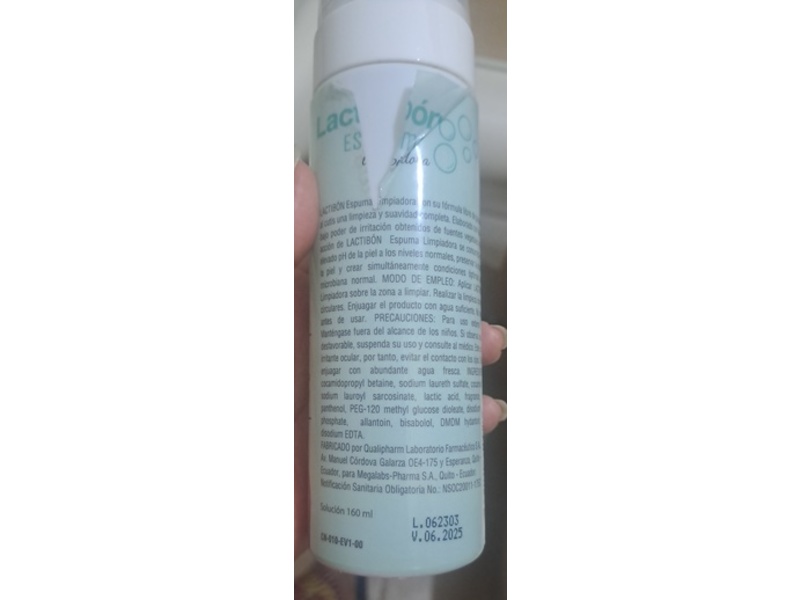 Lactibon Cleansing Foam, 160 mL