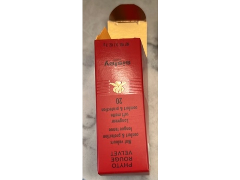 Sisley Paris Phyto Rouge Velvet Lipstick, 20 Rose Sweet, 0.1 oz/3 g