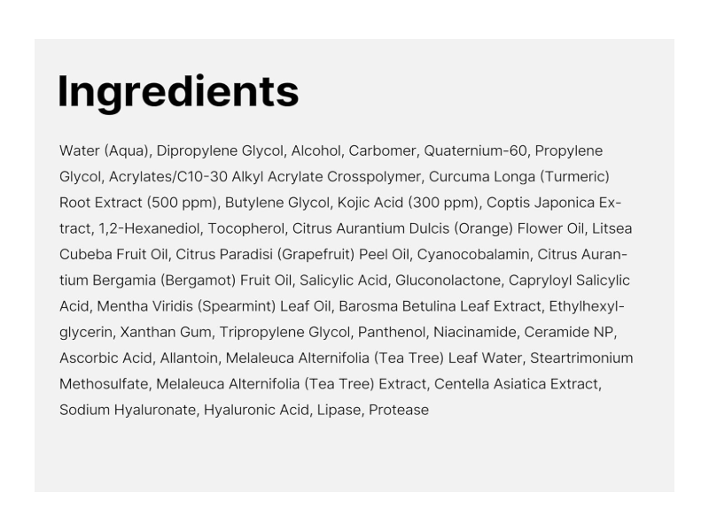 Medicube Body Peel Shot, Turmeric, 9.46 fl oz/280 mL