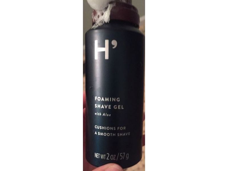 Harry's Foaming Shaving Gel, Aloe, 2 oz/57 g