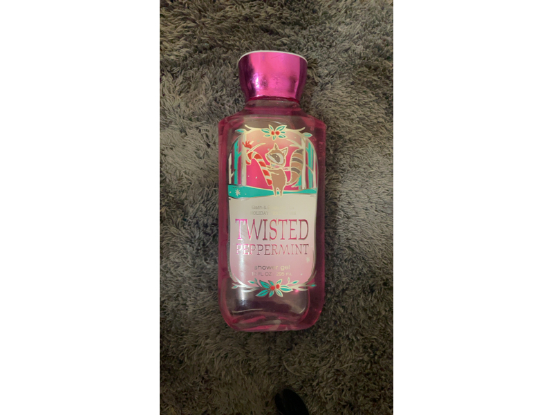 Bath & Body Works Twisted Peppermint Shower Gel, 10 fl oz | 295 mL