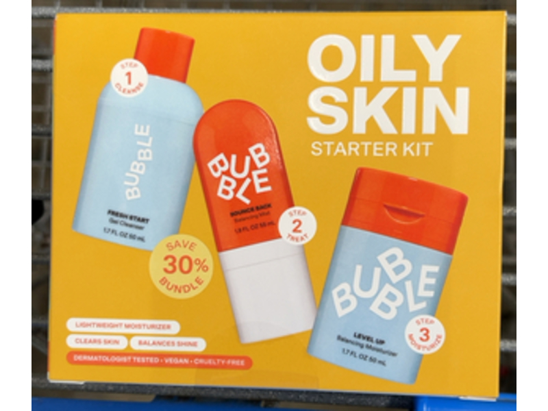 Bubble Oily Skin Starter Kit