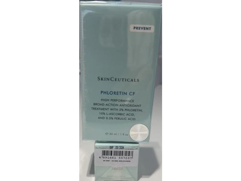 SkinCeuticals Phloretin CF Antioxidant Serum,Prevent, 1 fl oz/30 mL