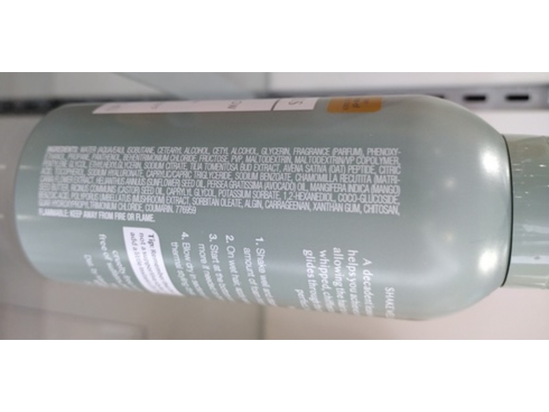 Kristin Ess Velvet Finish Softening Blow Dry Foam, 5.6 oz/165 mL