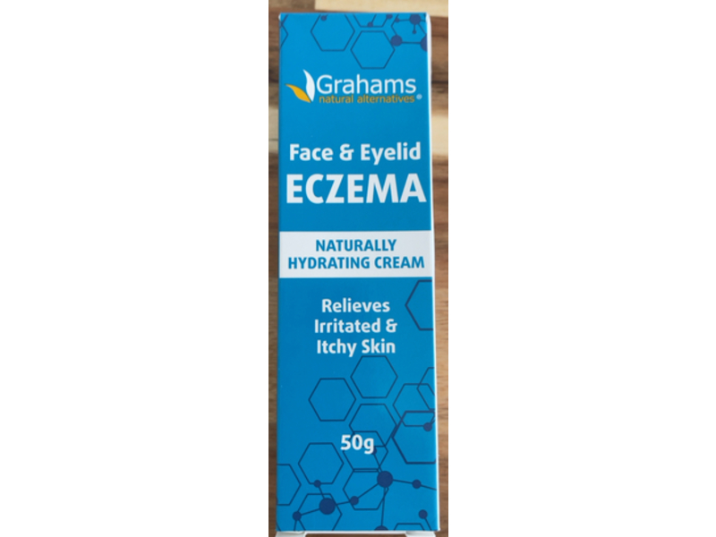 Grahams Natural Alternatives Face & Eyelid Eczema Hydrating Cream, 50 g
