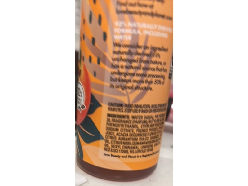 Beloved Fine Fragrance Body Mist, Peach Prosecco & Mimosa Flower, 8 fl oz