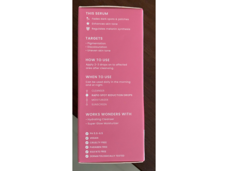 Foxtale The Milky Way Rapid Spot Reduction Drops, 30 mL