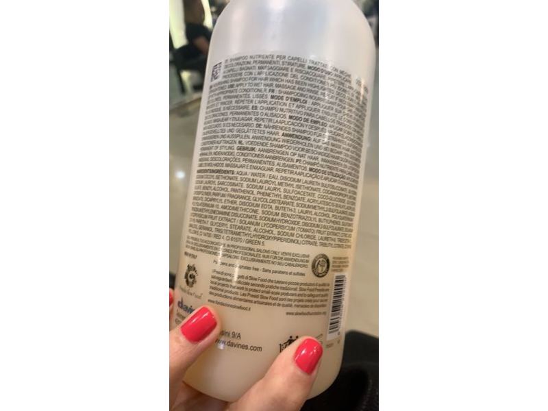 Davines Nounou Shampoo, 33.8 fl oz/1000 mL