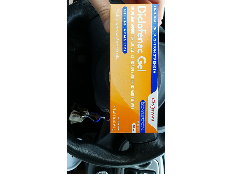 Walgreens Anti-Inflammatory Diclofenac Gel, 1.76 oz / 50 g