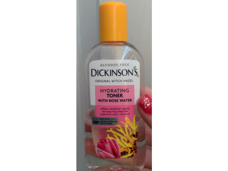 Dickinson's Witch Hazel Rose Water Hydrating Toner, 16 fl oz/473 mL